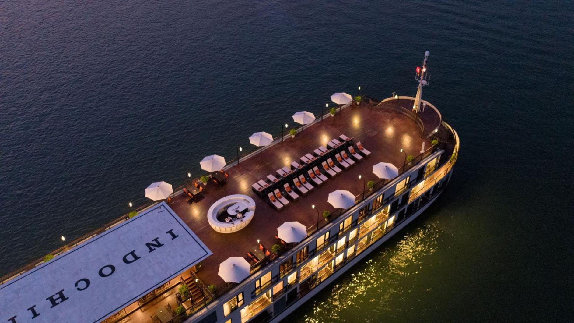 Hotel Indochine Cruise Hạ Long Exterior foto