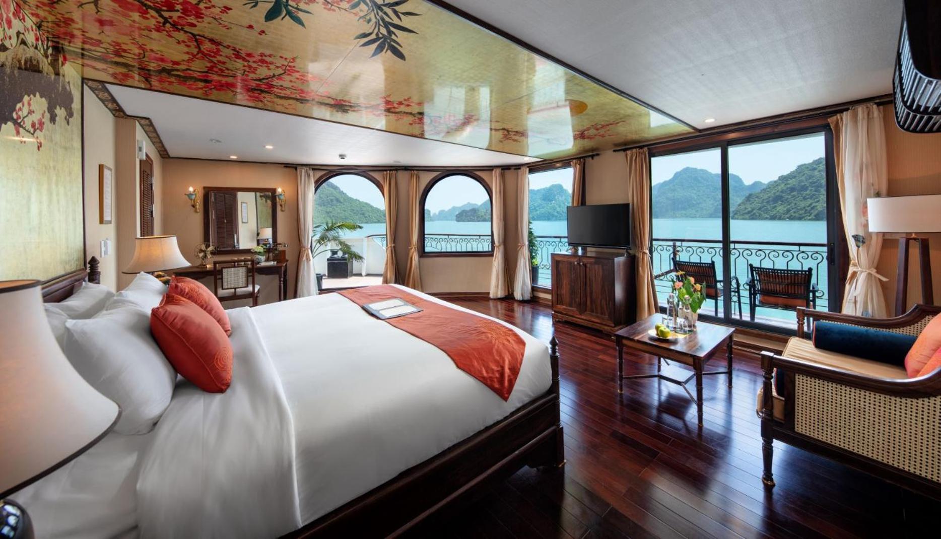 Hotel Indochine Cruise Hạ Long Exterior foto